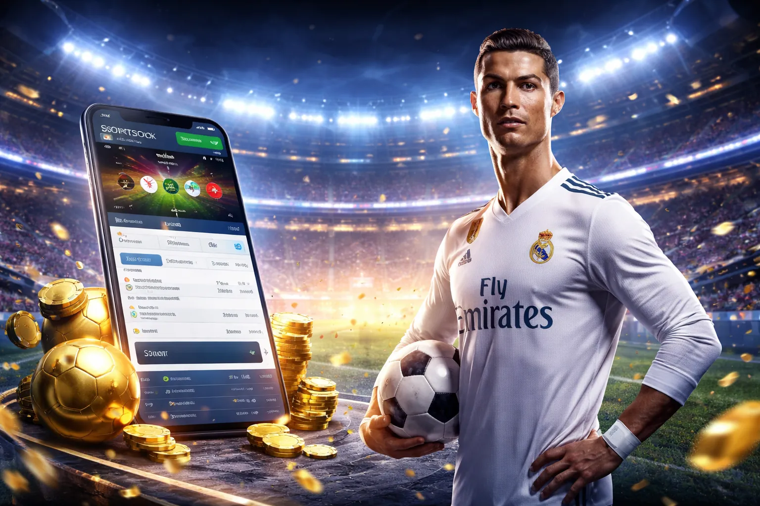 Hình ảnh nền ứng dụng cá cược trực tuyến Bwin